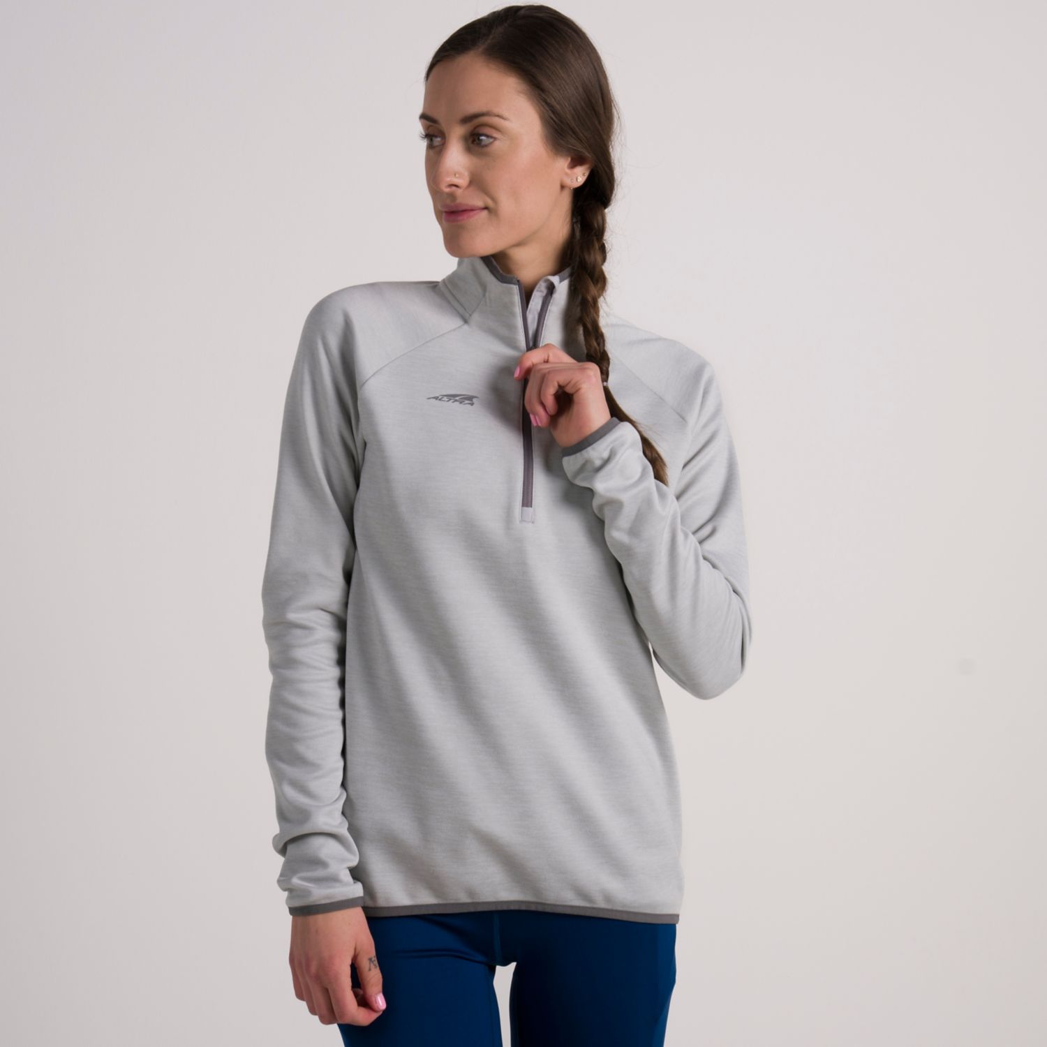 Altra Core 1/2 Zip Ženske Pullover Sive | Slovenija-04512879