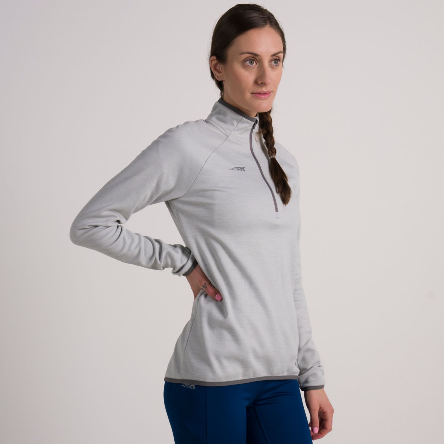 Altra Core 1/2 Zip Ženske Pullover Sive | Slovenija-04512879