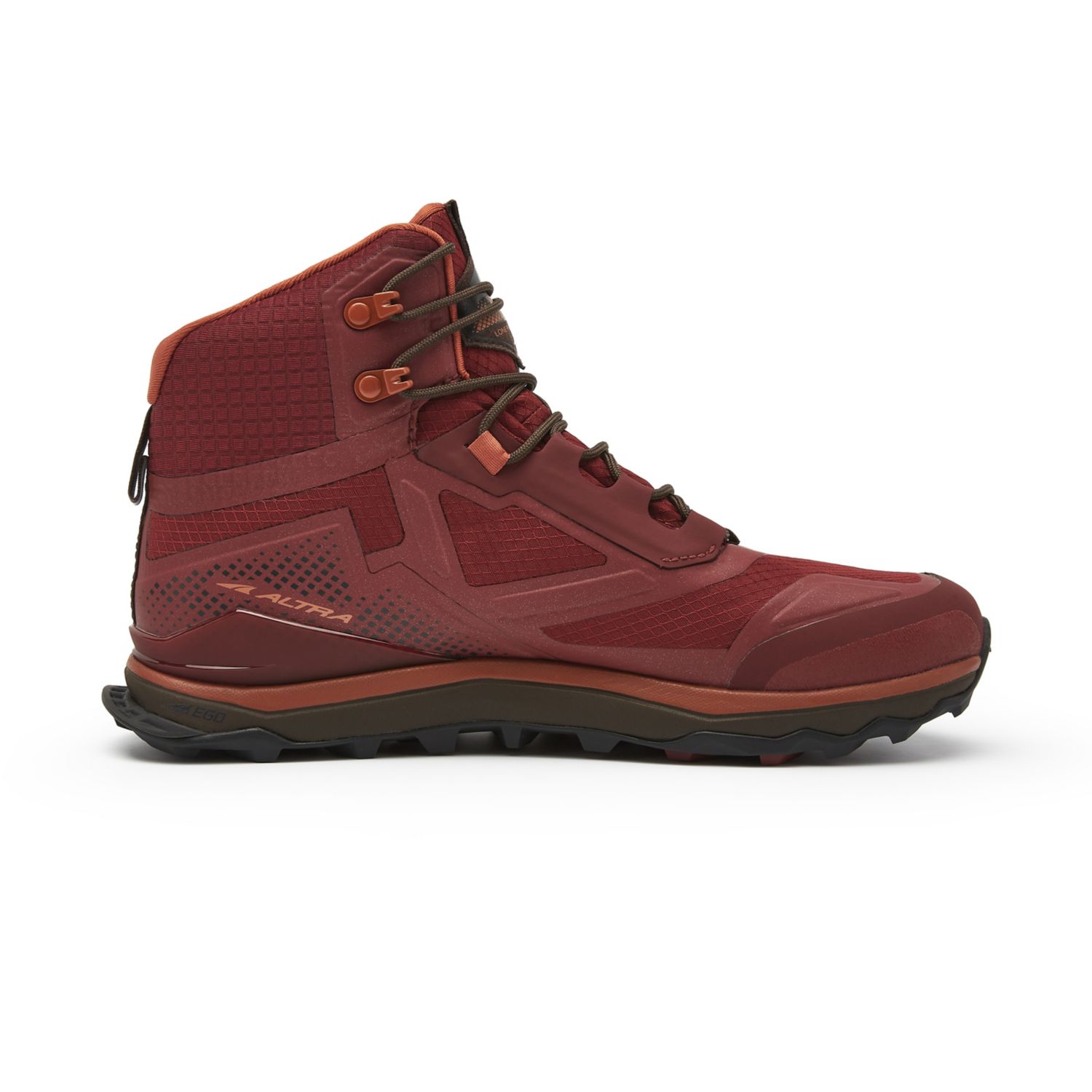 Altra Lone Peak All-wthr Mid Moški Pohodniški Čevlji Bordo | Slovenija-61073929