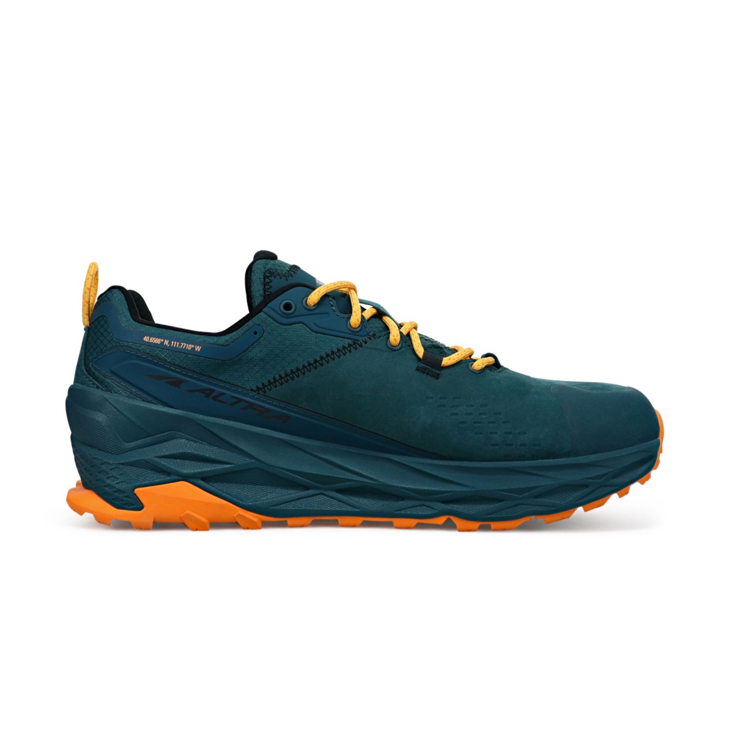 Altra Olympus 5 Hike Low Gtx Moški Pohodni Čevlji Temno Turkizna | Slovenija-90268419