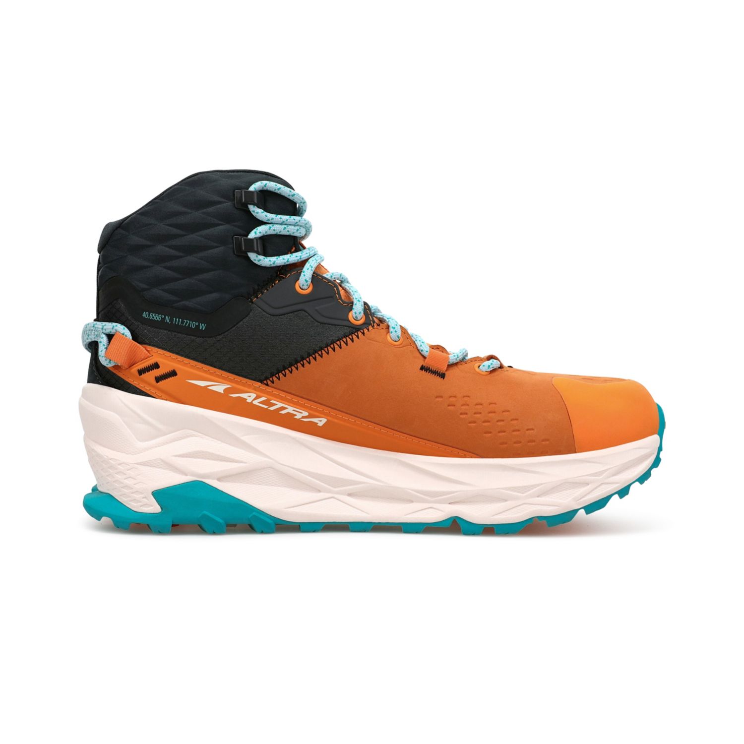 Altra Olympus 5 Hike Mid Gtx Ženske Pohodniški Čevlji Oranžne Sive | Slovenija-59271369